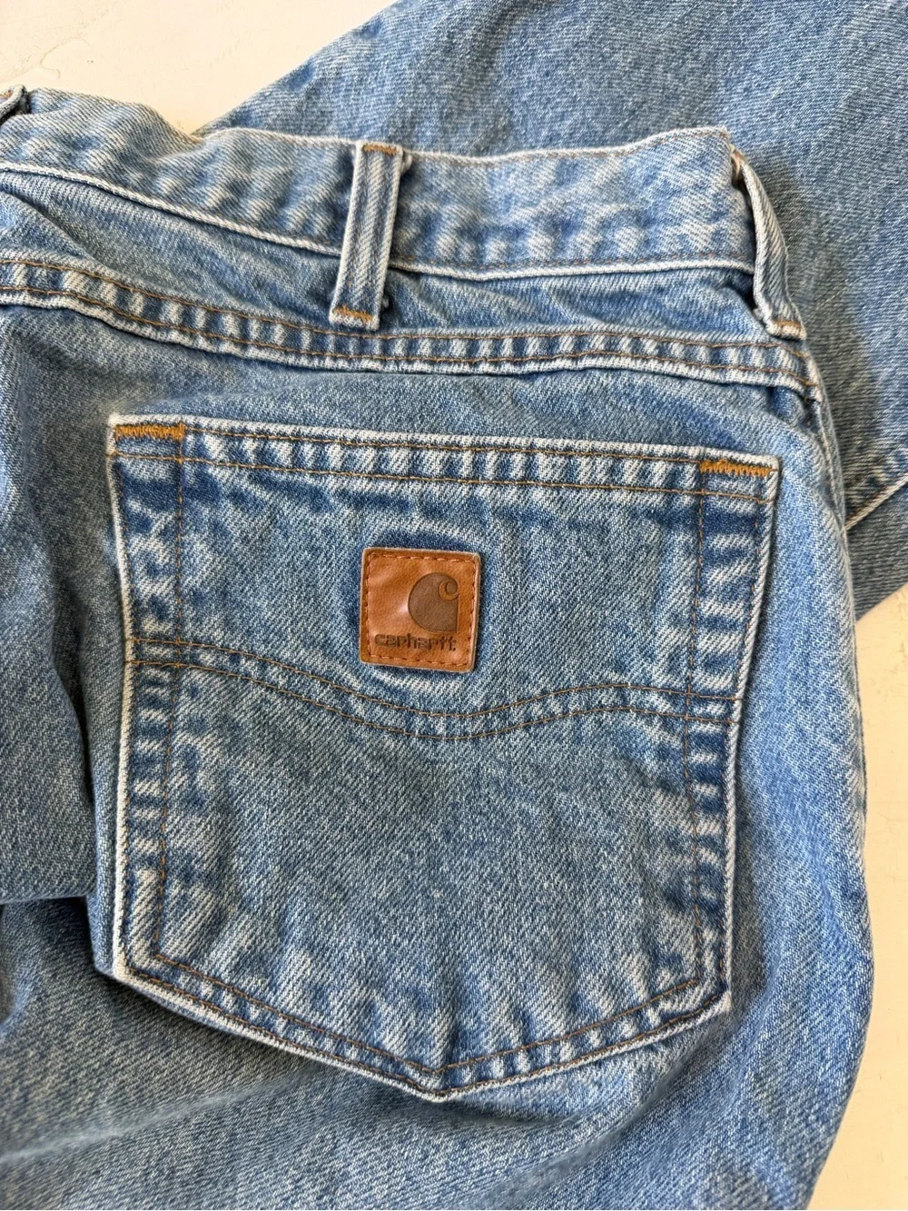 Carhartt Traditional Fit Straight Leg Jeans B180 STW Size 36